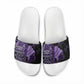 African Lady Lupus Awareness Slide Sandals Fight Support Cure