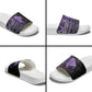 African Lady Lupus Awareness Slide Sandals Fight Support Cure