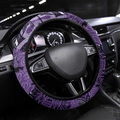 African Lady Lupus Awareness Steering Wheel Cover Fight Support Cure