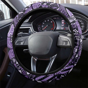 African Lady Lupus Awareness Steering Wheel Cover Fight Support Cure