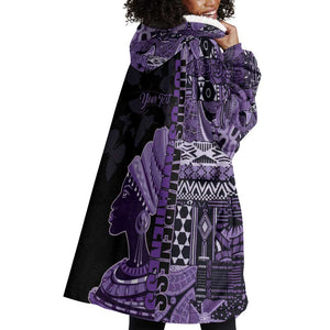 Personalized African Lady Lupus Awareness Wearable Blanket Hoodie Fight Support Cure