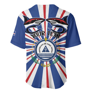 Personalized Cape Verde 1975 Baseball Jersey Happy Independence Day
