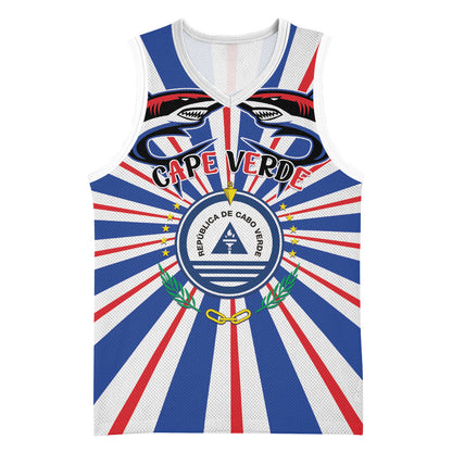 Personalized Cape Verde 1975 Basketball Jersey Happy Independence Day