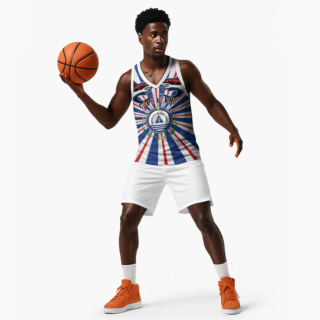 Personalized Cape Verde 1975 Basketball Jersey Happy Independence Day