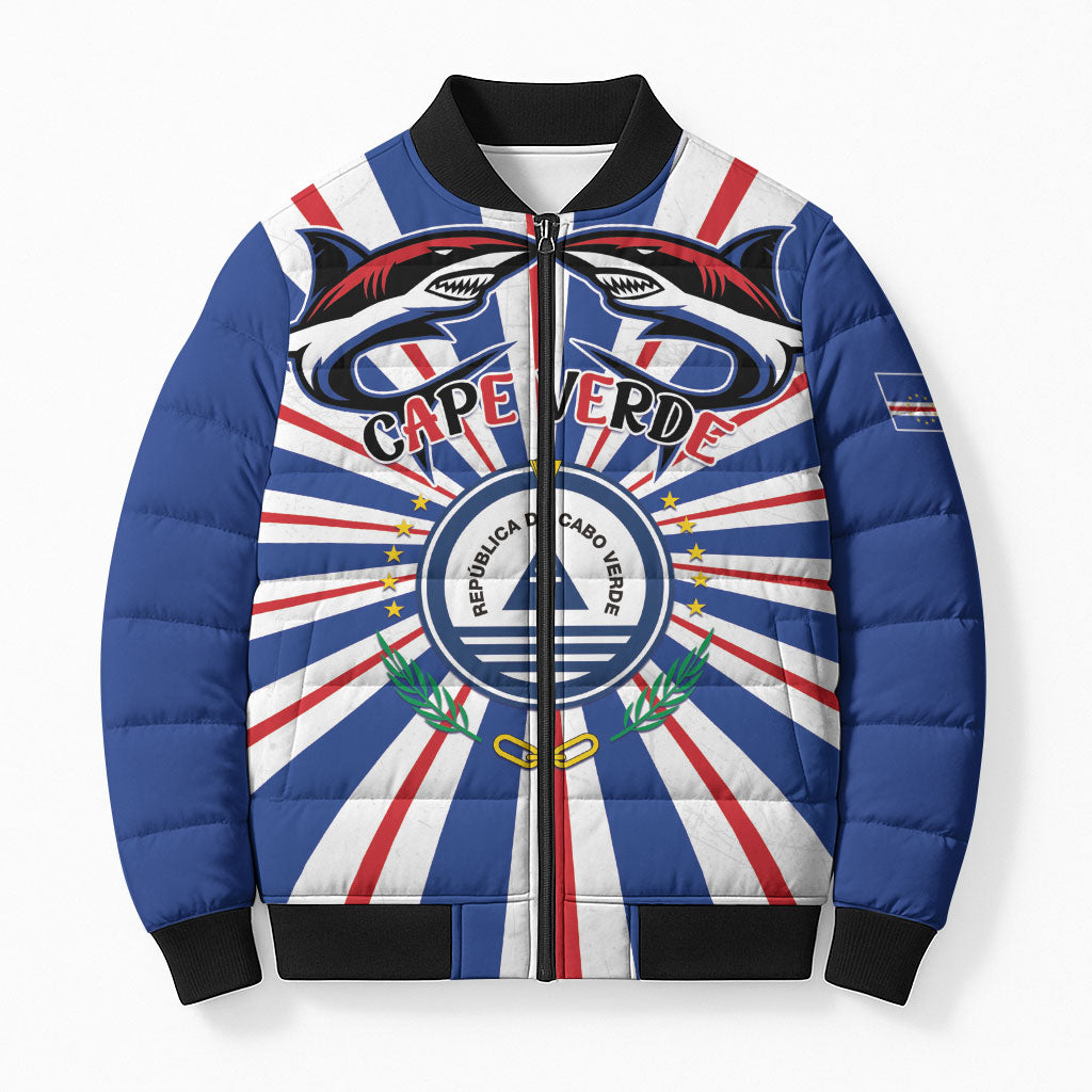 Personalized Cape Verde 1975 Bomber Puffer Jacket Happy Independence Day