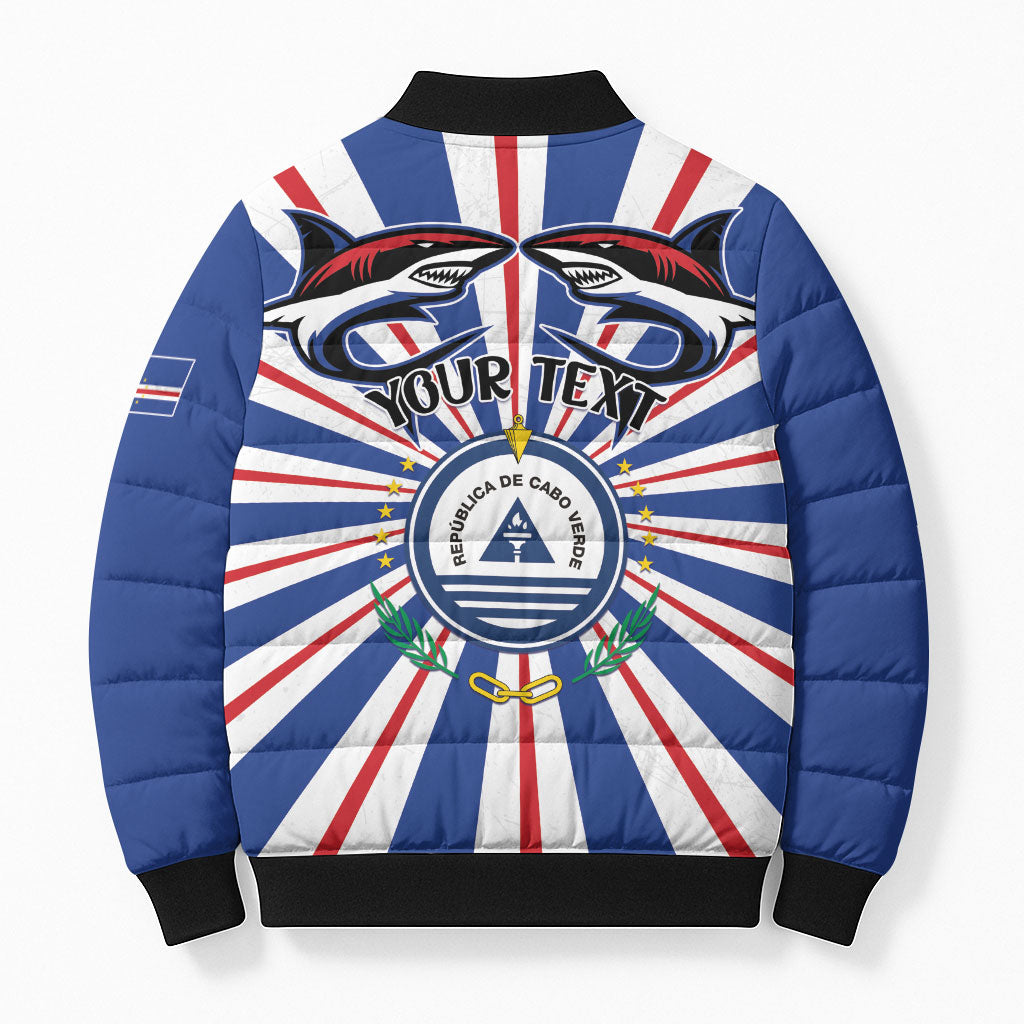 Personalized Cape Verde 1975 Bomber Puffer Jacket Happy Independence Day