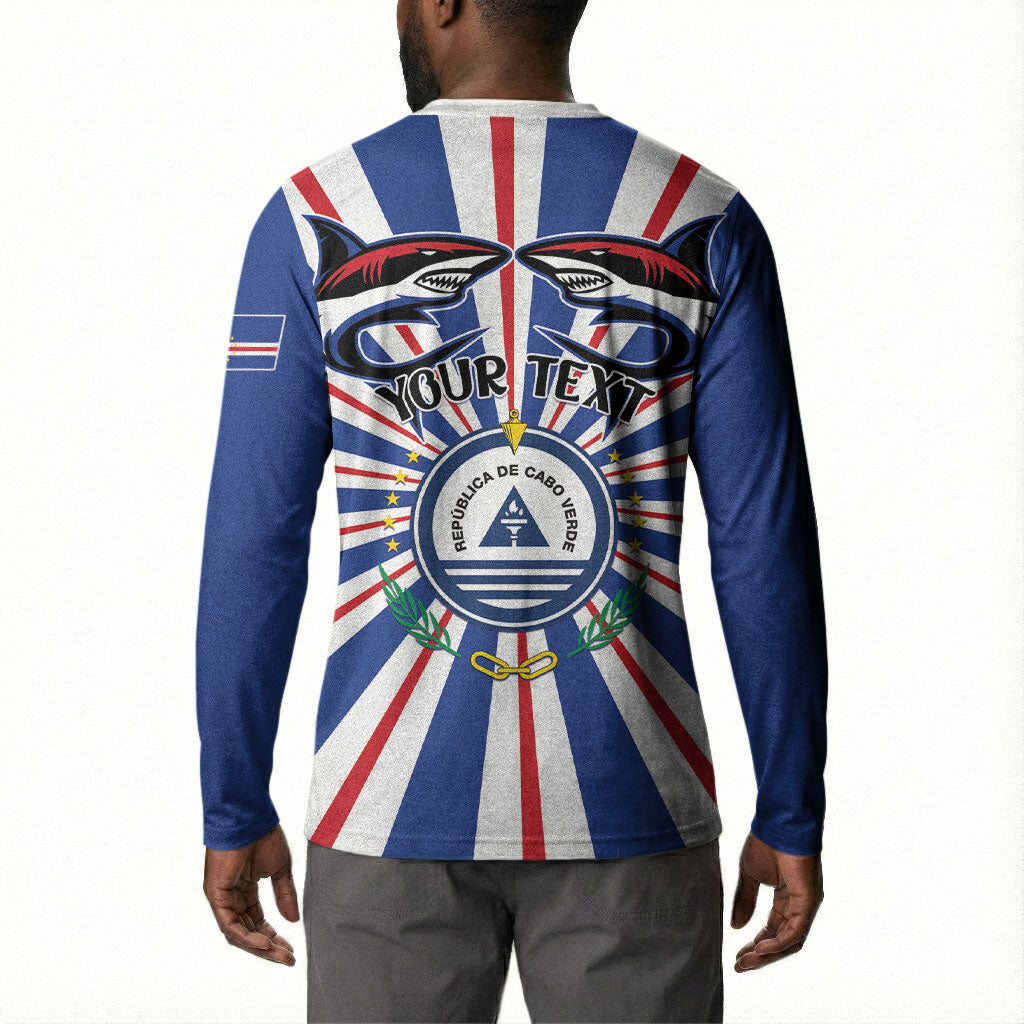 Personalized Cape Verde 1975 Button Sweatshirt Happy Independence Day