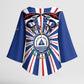 Personalized Cape Verde 1975 Kimono Sleeve Blouse Happy Independence Day