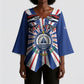 Personalized Cape Verde 1975 Kimono Sleeve Blouse Happy Independence Day