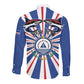 Personalized Cape Verde 1975 Long Sleeve Button Shirt Happy Independence Day