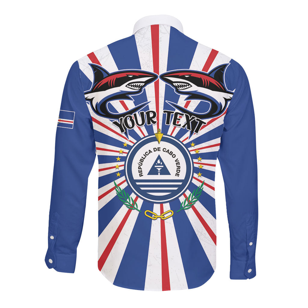 Personalized Cape Verde 1975 Long Sleeve Button Shirt Happy Independence Day