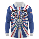 Personalized Cape Verde 1975 Long Sleeve Polo Shirt Happy Independence Day
