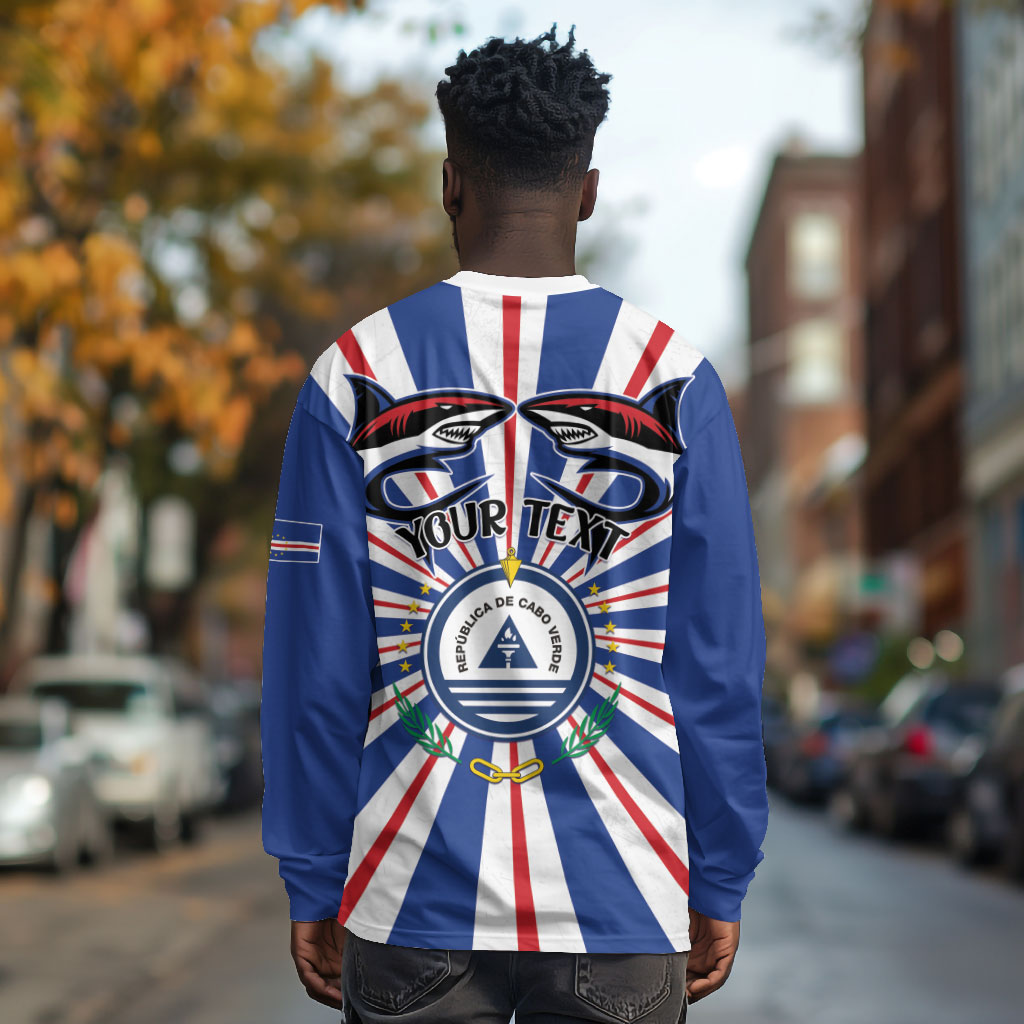 Personalized Cape Verde 1975 Long Sleeve Shirt Happy Independence Day