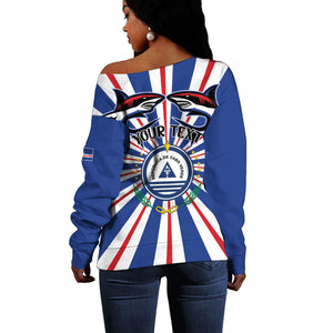 Personalized Cape Verde 1975 Off Shoulder Sweater Happy Independence Day