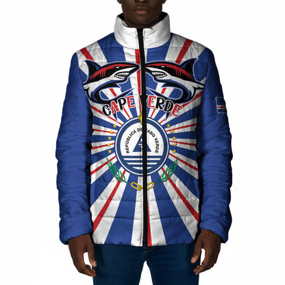 Personalized Cape Verde 1975 Padded Jacket Happy Independence Day
