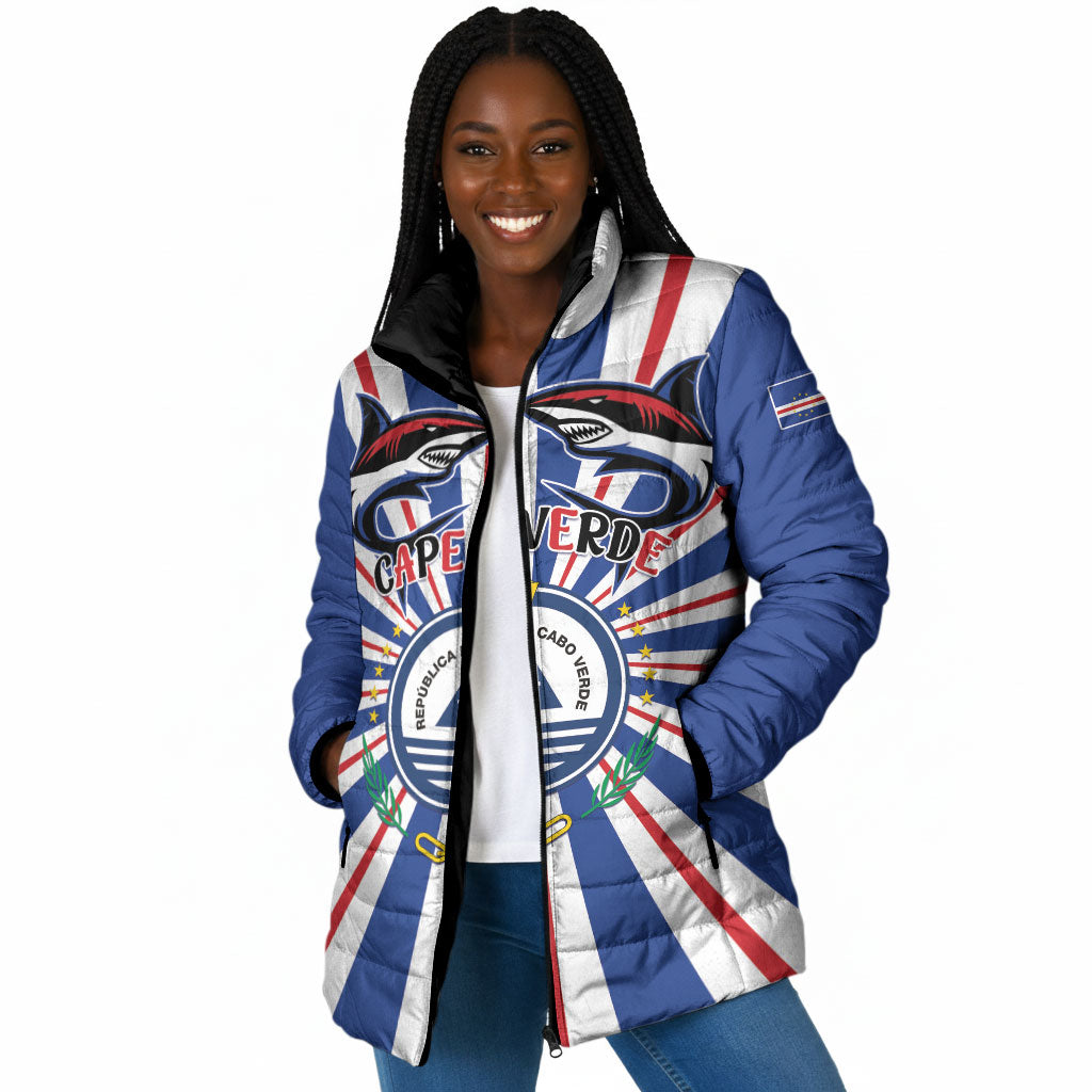 Personalized Cape Verde 1975 Padded Jacket Happy Independence Day