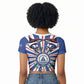 Personalized Cape Verde 1975 Raglan Cropped T shirt Happy Independence Day