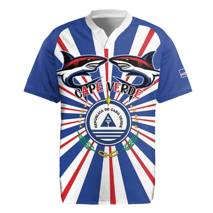 Personalized Cape Verde 1975 Rugby Jersey Happy Independence Day