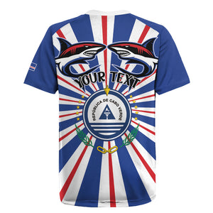 Personalized Cape Verde 1975 Rugby Jersey Happy Independence Day