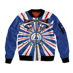 Personalized Cape Verde 1975 Sleeve Zip Bomber Jacket Happy Independence Day
