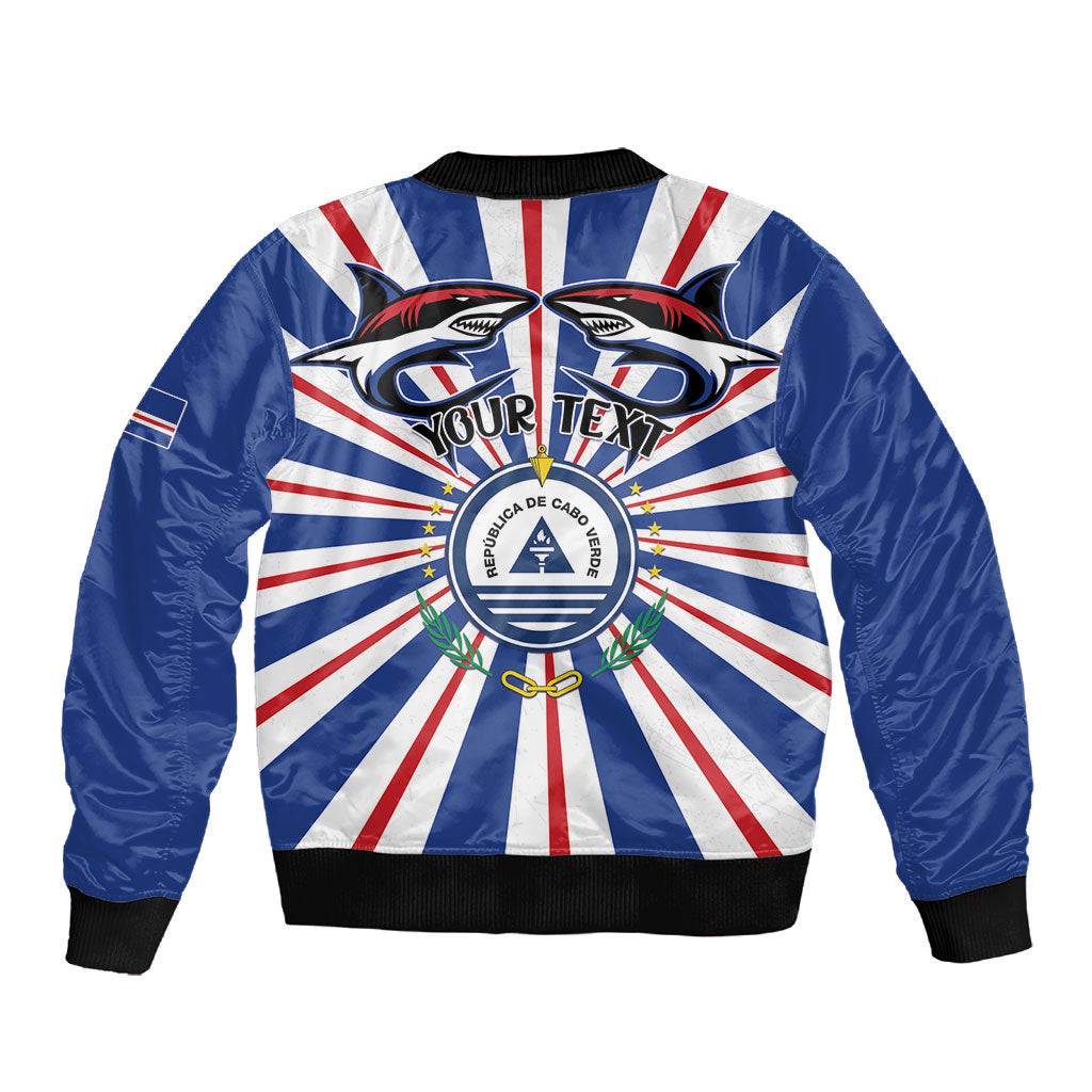 Personalized Cape Verde 1975 Sleeve Zip Bomber Jacket Happy Independence Day