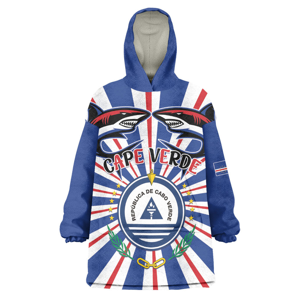 Personalized Cape Verde 1975 Wearable Blanket Hoodie Happy Independence Day