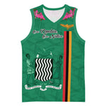 Personalized One Zambia One Nation Basketball Jersey Happy Independence Day