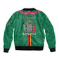 Personalized One Zambia One Nation Bomber Jacket Happy Independence Day