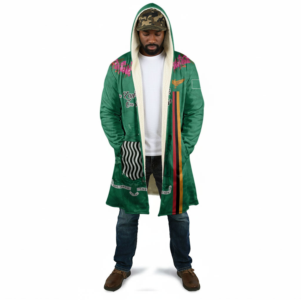 Personalized One Zambia One Nation Cloak Happy Independence Day