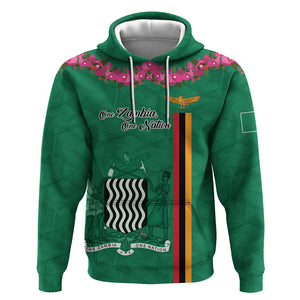 Personalized One Zambia One Nation Hoodie Happy Independence Day