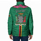 Personalized One Zambia One Nation Padded Jacket Happy Independence Day