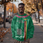Personalized One Zambia One Nation Sweatshirt Happy Independence Day