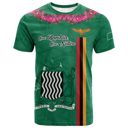 Personalized One Zambia One Nation T shirt Happy Independence Day