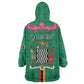 Personalized One Zambia One Nation Wearable Blanket Hoodie Happy Independence Day