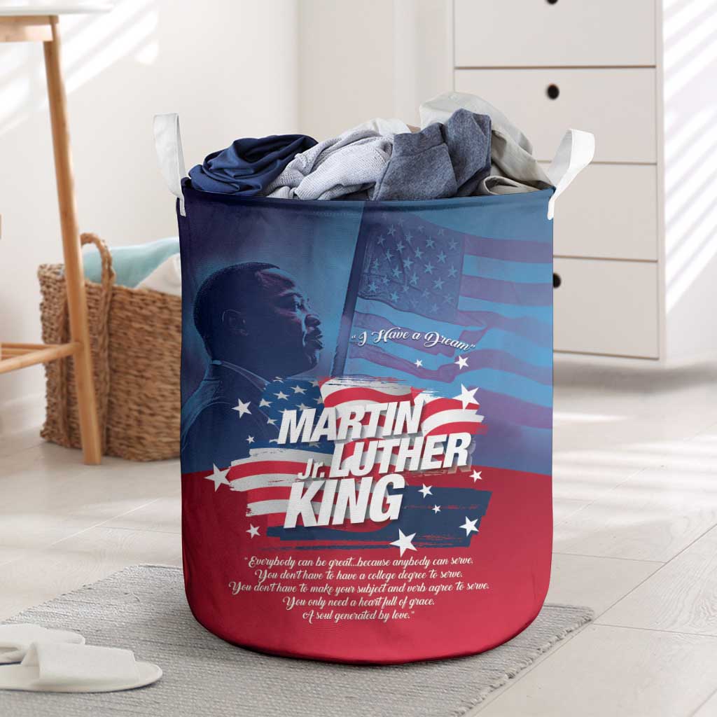 Martin Luther King MLK Laundry Basket I Have A Dream - African Pride