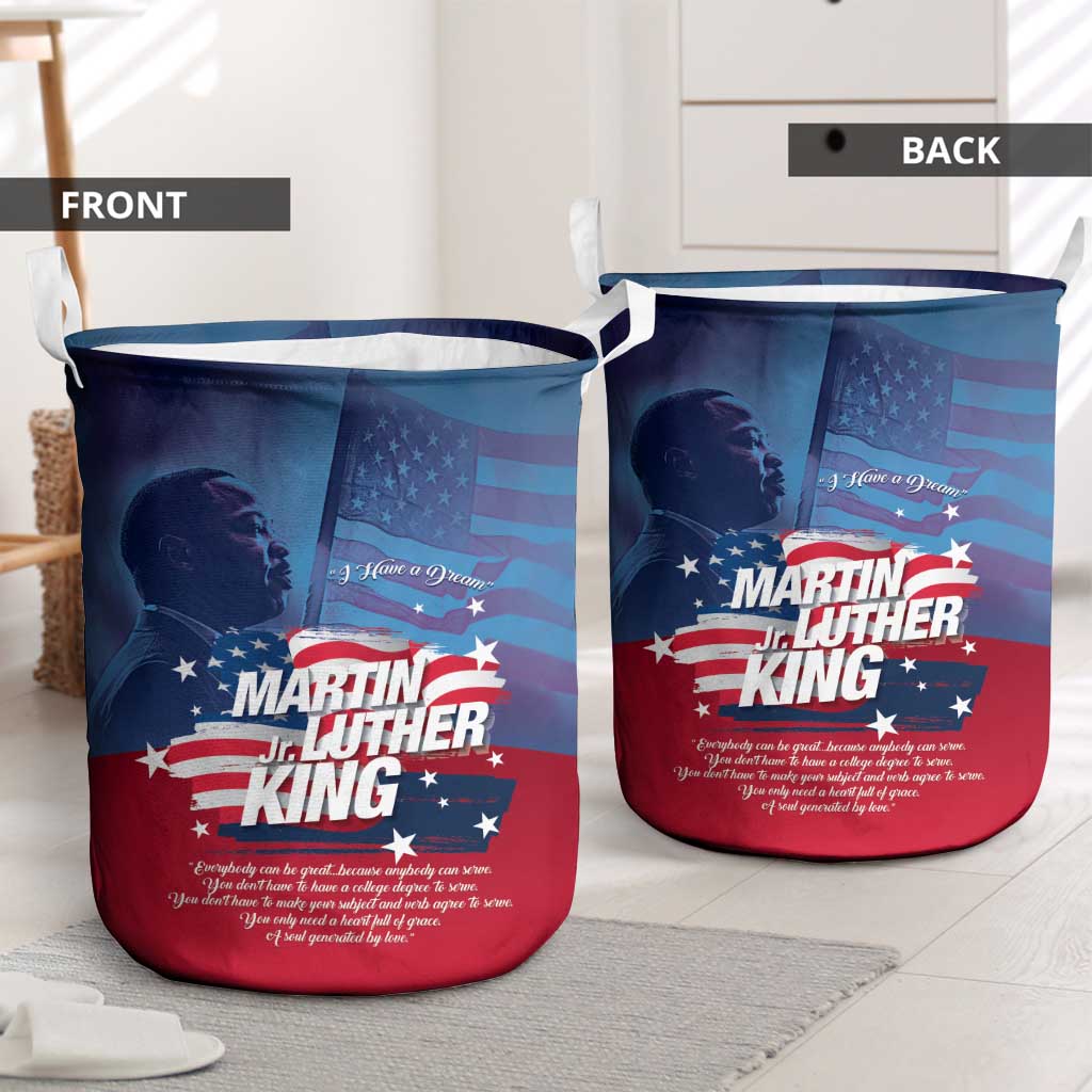 Martin Luther King MLK Laundry Basket I Have A Dream - African Pride