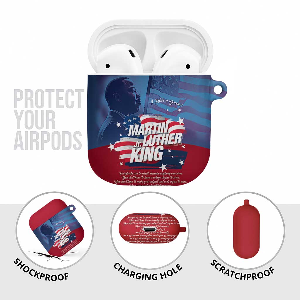 Martin Luther King MLK AirPods Case I Have A Dream - African Pride