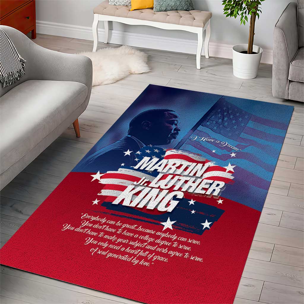 Martin Luther King MLK Area Rug I Have A Dream - African Pride