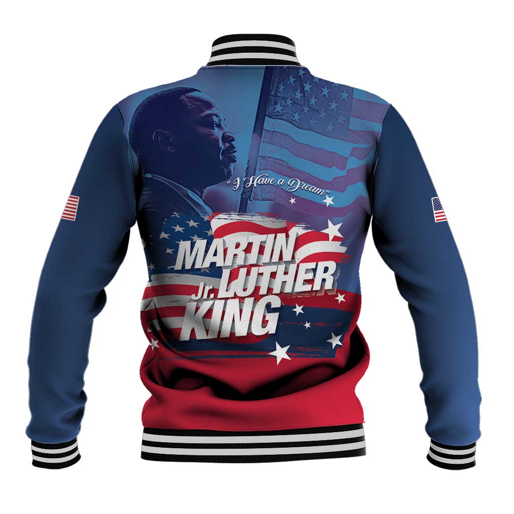 Martin Luther King MLK Baseball Jacket I Have A Dream - African Pride