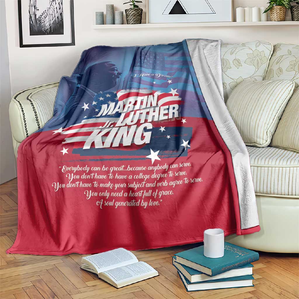 Martin Luther King MLK Blanket I Have A Dream - African Pride