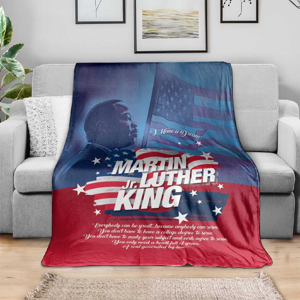 Martin Luther King MLK Blanket I Have A Dream - African Pride