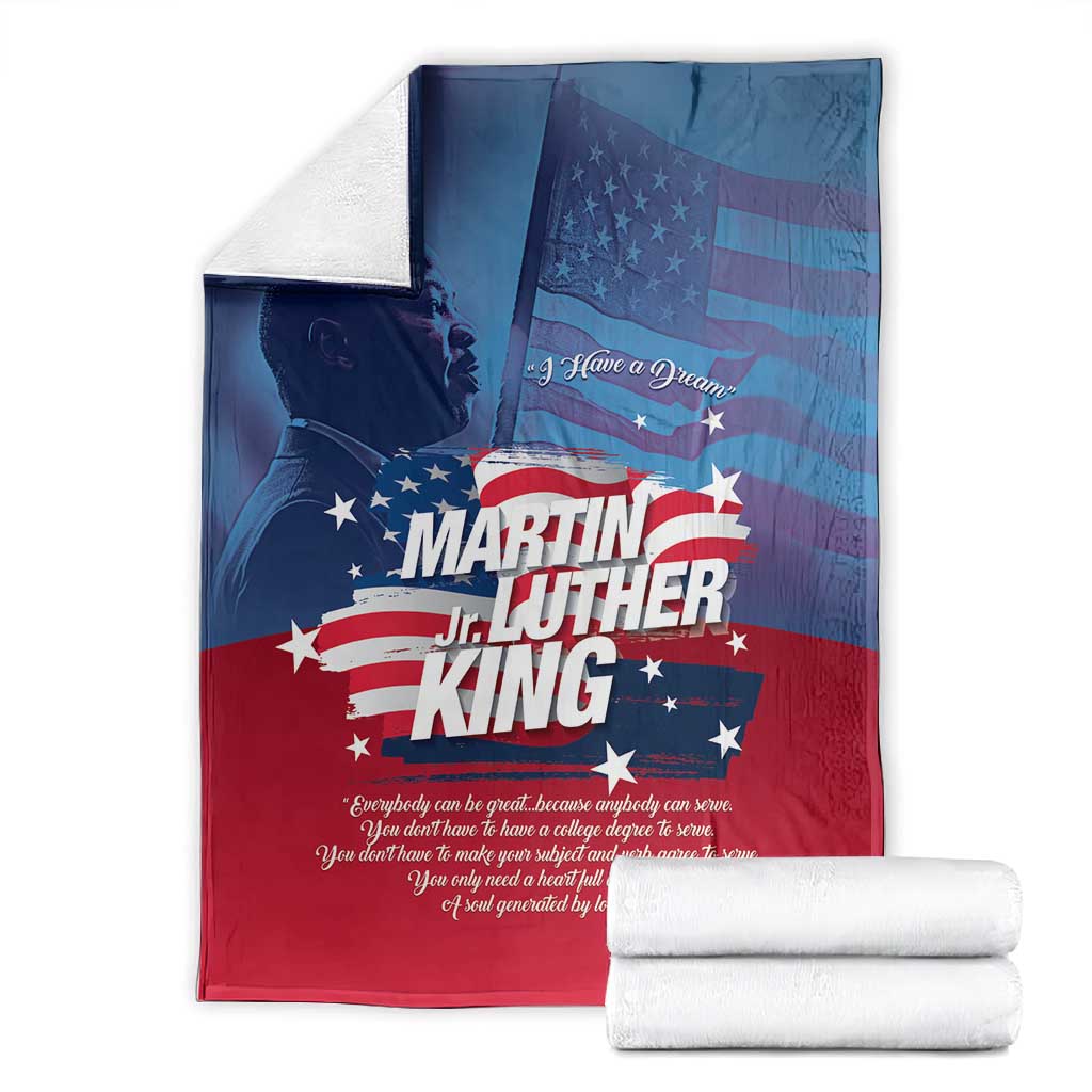 Martin Luther King MLK Blanket I Have A Dream - African Pride