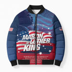 Martin Luther King MLK Bomber Puffer Jacket I Have A Dream - African Pride