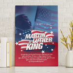 Martin Luther King MLK Canvas Wall Art I Have A Dream - African Pride
