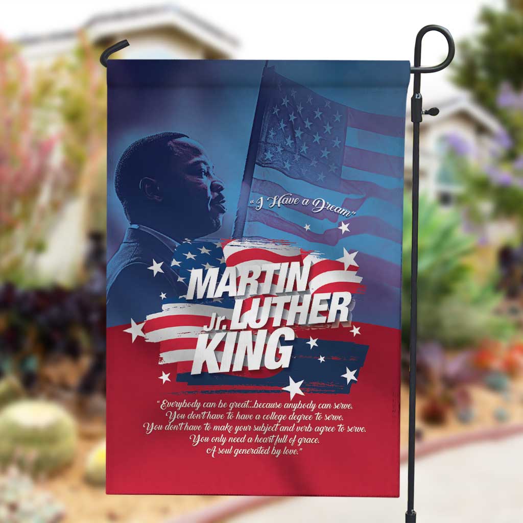 Martin Luther King MLK Garden Flag I Have A Dream - African Pride