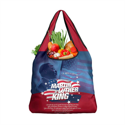 Martin Luther King MLK Grocery Bag I Have A Dream - African Pride