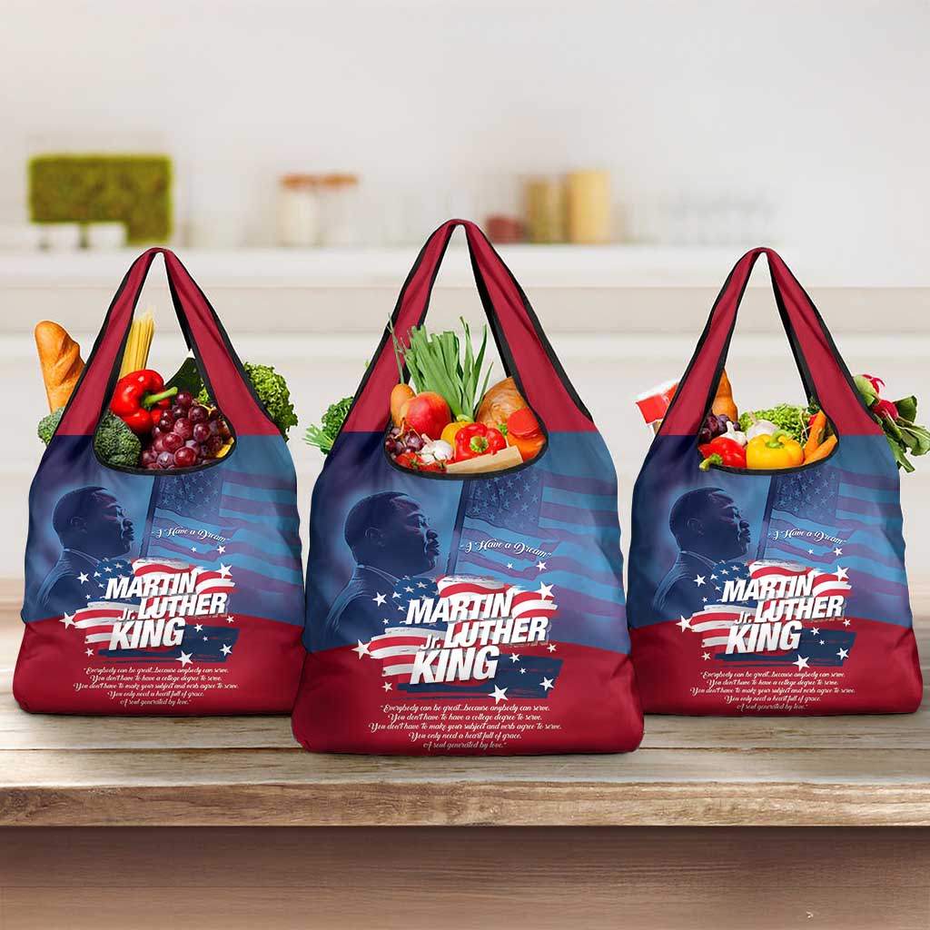 Martin Luther King MLK Grocery Bag I Have A Dream - African Pride