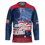 Martin Luther King MLK Hockey Jersey I Have A Dream - African Pride