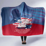 Martin Luther King MLK Hooded Blanket I Have A Dream - African Pride