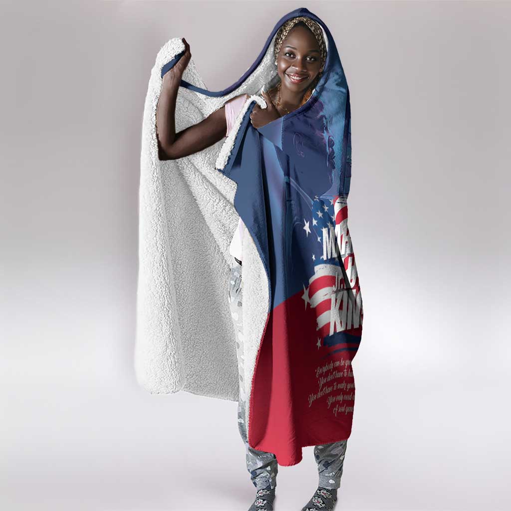 Martin Luther King MLK Hooded Blanket I Have A Dream - African Pride